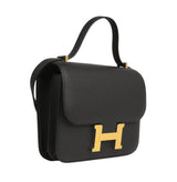 Hermès | Constance Mini 18 Black Epsom Leather Gold Hardware Bag – product image 2