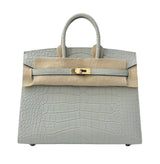 Hermès | Birkin 25 Pale Grey Silvery Undertones Bag – product image 1