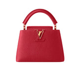Louis Vuitton | Capucines Mini Scarlet Red Taurillon Leather Bag – product image 1