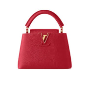 Louis Vuitton | Capucines Mini Scarlet Red Taurillon Leather Bag – product image 1