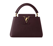 Louis Vuitton | Capucines Mini Wine Red Taurillon Leather Bag – product image 1