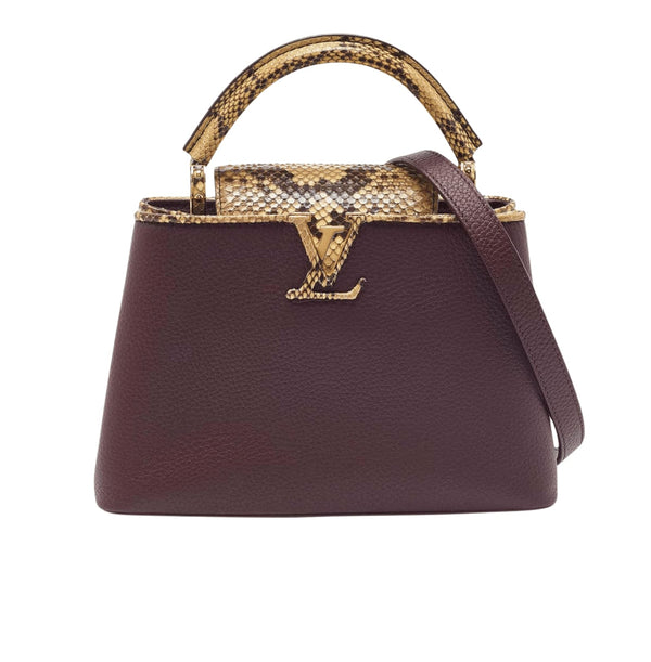 Louis Vuitton | Capucines BB Grained Taurillon Leather Bag