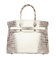Hermès | Birkin 30 Himalaya Niloticus Crocodile Bag – product image 1