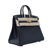 Hermès | Birkin 25 Noir Togo Leather Gold Hardware Bag – Black – product image 3