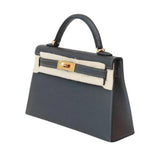 Hermès | Mini Kelly II Sellier Dark Grey Epsom Leather Bag – product image 3