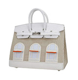 Hermès | Birkin 20 Sellier Neige Faubourg Bag – product image 2