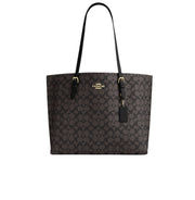 Coach | Mollie Tote Signature Canvas Bag – Black, Brown – product image 1