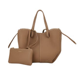Polène | Cyme Mini Textured Camel Leather Bag – product image 1