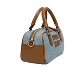 Miu Miu | Top-Handle Featuring Large Logo Bag – product image 3