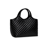 Saint Laurent | Icare Maxi Quilted Lambskin Bag – Black – product image 2