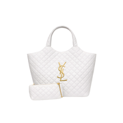 Saint Laurent | Icare Maxi White Lambskin Bag – product image 1