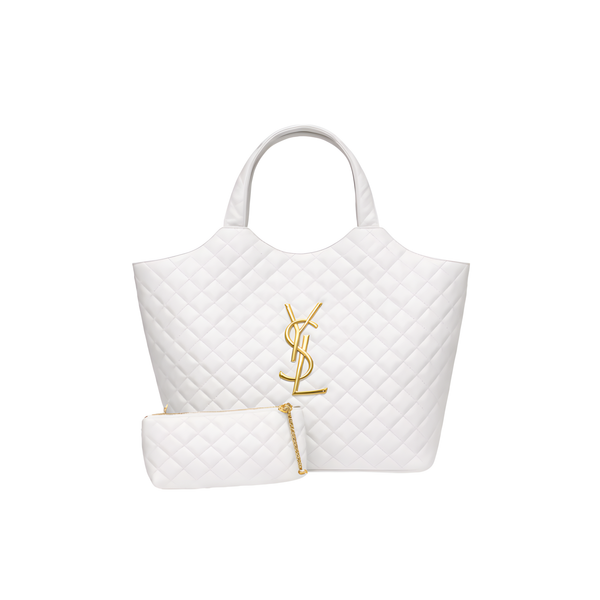 Saint Laurent | Icare Maxi White Lambskin Bag