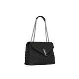 Saint Laurent | Loulou Black Bag – Silver – product image 2