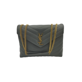 Saint Laurent | Loulou Grey-Golden Bag – product image 1