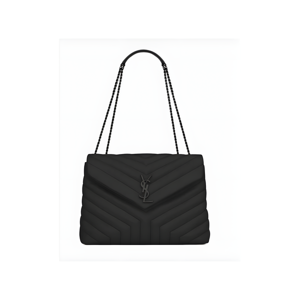 Saint Laurent | Loulou Grey Bag – Black