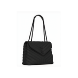 Saint Laurent | Loulou Grey Bag – Black – product image 3