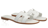 Hermès | Oran Slides – White