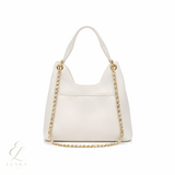 Chanel | 25 Medium Hobo Light Beige Quilted Caviar Bag – product image 3