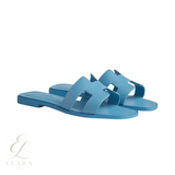 Hermès | Oran Slides – Turquoise – product image 2