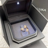 Messika | My Twin Toi Open Ring Yellow Gold Diamonds – product image 5