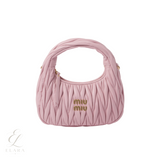 Miu Miu | Wander Matelassé Tote Bag – Pink – product image 1