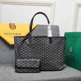 Goyard | Saint Louis PM Black Bag – Tan – product image 4