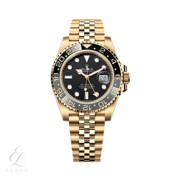 Rolex | Yellow Gold Black Dial Watch