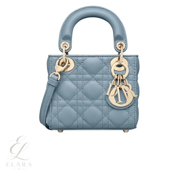 Dior | Lady Micro A Soft Bag – Blue