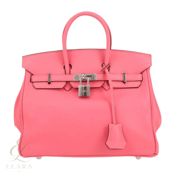 Hermès | Birkin 25 Azalea Pink Swift Leather Bag