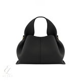 Polène | Numéro Dix Smooth Black Leather Bag – product image 1