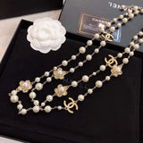 Chanel | CC Logo Multi Stone Brooch Set Gold Finish – product image 5