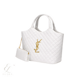 Saint Laurent | Icare Maxi White Lambskin Bag – product image 2