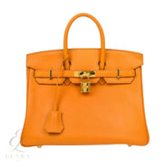 Hermès | Birkin 25 Mango Epsom Leather Gold Hardware Bag – product image 1