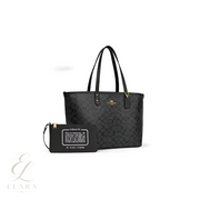 Coach | City Tote Signature Canvas Bag – Black – product image 1