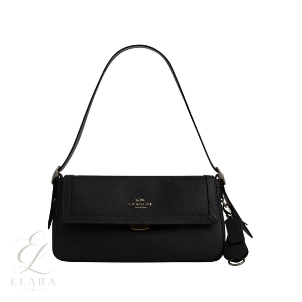 Coach | Etta Small Flap Bag – Black