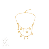 Dior | Layered Charm Necklace Gold – product image 1