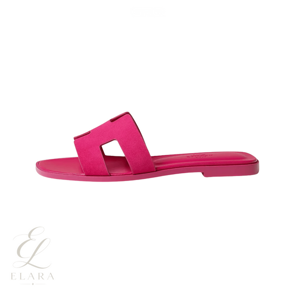 Hermès | Oran Slides – Pink