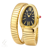 Bvlgari | Serpenti Tubogas Yellow Gold Diamond Watch – product image 2