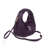 Miu Miu | Wander Matelassé Nappa Leather Hobo Mini Bag – product image 3