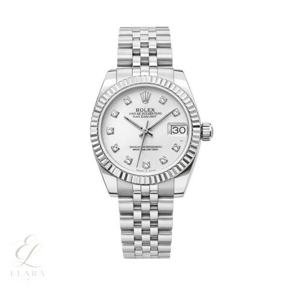 Rolex | Datejust Oystersteel White Dial Watch