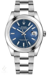 Rolex | Datejust 41 Blue Dial Watch – product image 2