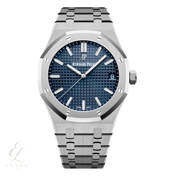 Audemars Piguet | Selfwinding Stainless Steel White Dial Watch – Blue