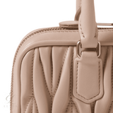 Miu Miu | Arcadie Matelassé Nappa Leather Mini Bag – Pink – product image 3