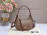Coach | Kleo Hobo Signature Canvas Khaki Bag – Brown – product image 2