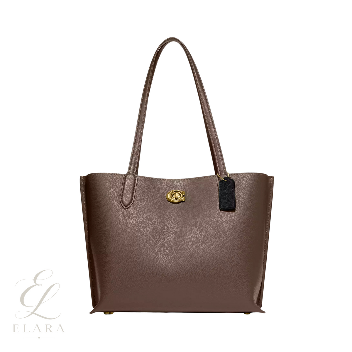 Coach | Willow Tote Dark Stone Bag – Brown – product image 1