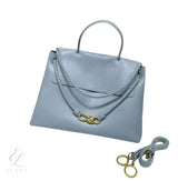 Bottega Veneta | Ciao Top Handle Light Blue Leather Bag – product image 3
