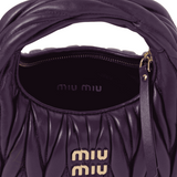 Miu Miu | Wander Matelassé Nappa Leather Hobo Mini Bag – product image 5