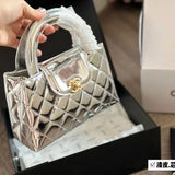 Chanel | Kelly Silver Mirrored Calfskin Bag – product image 4