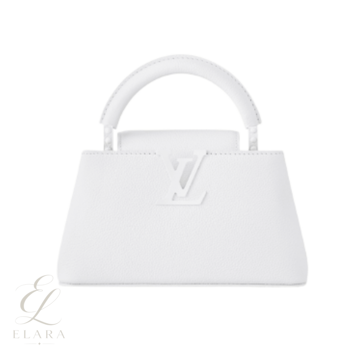 Louis Vuitton | Capucines East-West Mini Quartz Bag – White – product image 1