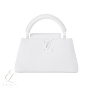 Louis Vuitton | Capucines East-West Mini Quartz Bag – White – product image 1
